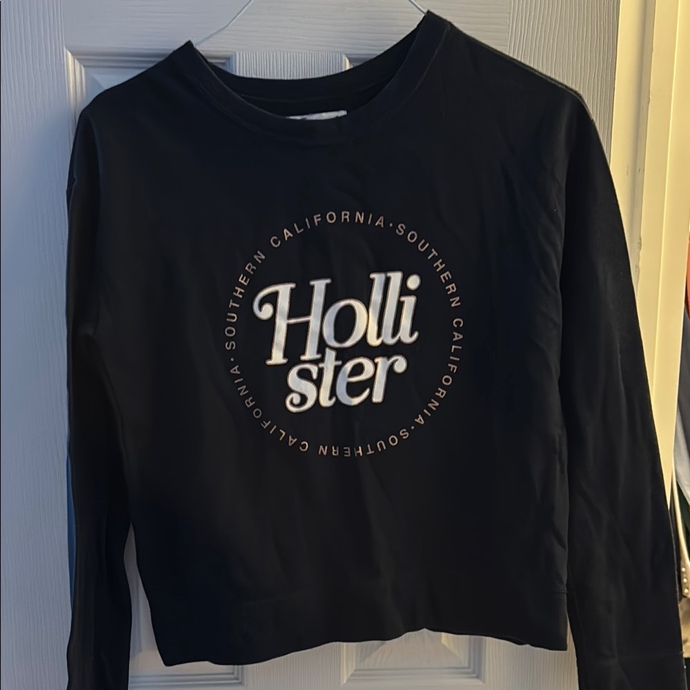 Hollister Black Long Sleeve Top